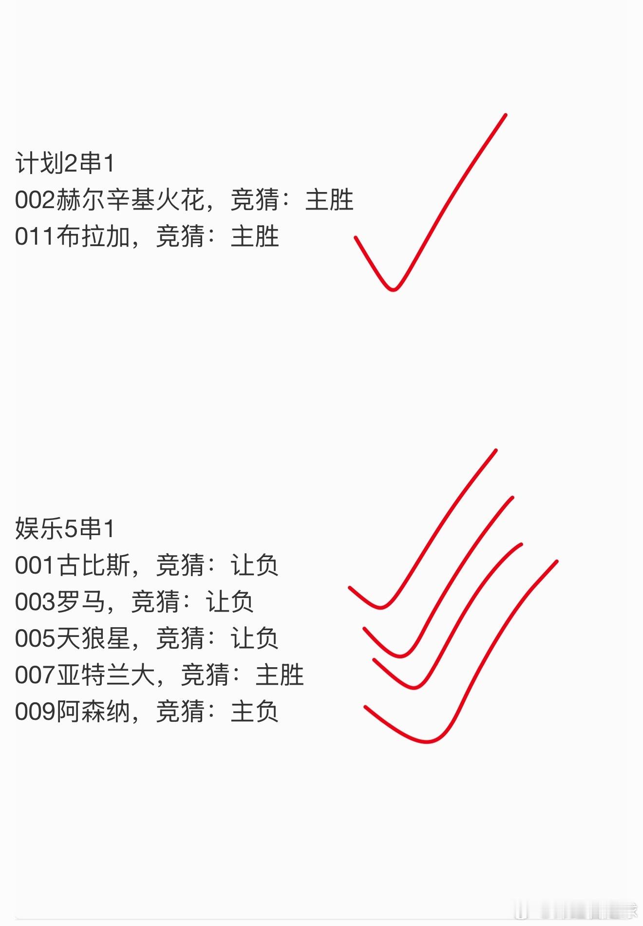 好哇好哇，连续4天都是一红一黑，昨天5串1还被绝杀， 7中5红不了一个串，眼看5