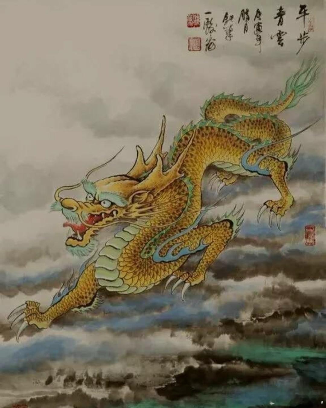 #中国龙和西方龙的区别#，这完全就是两个极端吧，中国龙代表祥瑞，是各种动物身上的