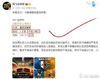 揭幕战已过，今早韩国这场还要错过？002 世界杯韩国vs捷克开球：韩国🇰🇷指