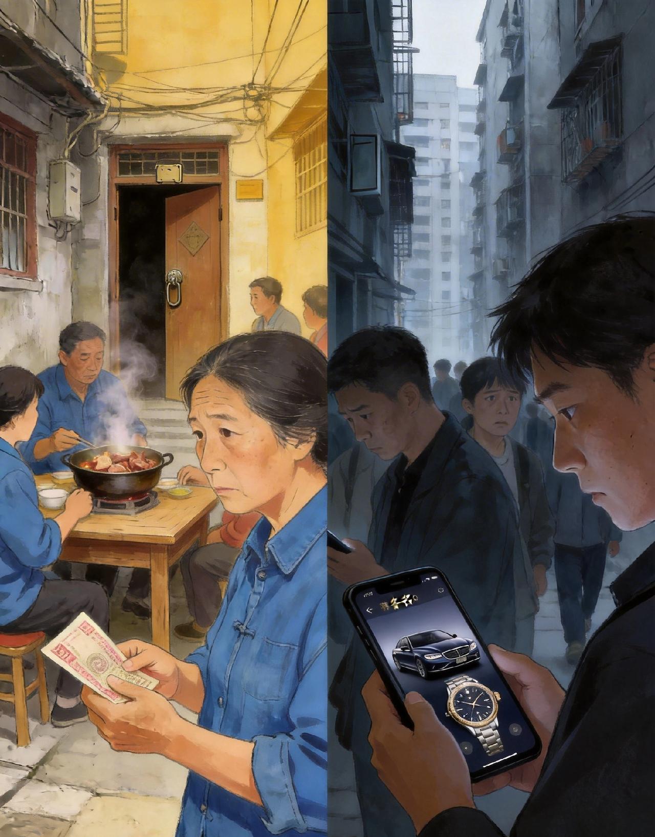 很多人纳闷，日子明明好了，为啥还有人眼巴巴地怀念那个甚至吃不饱肚子的年代？这其实