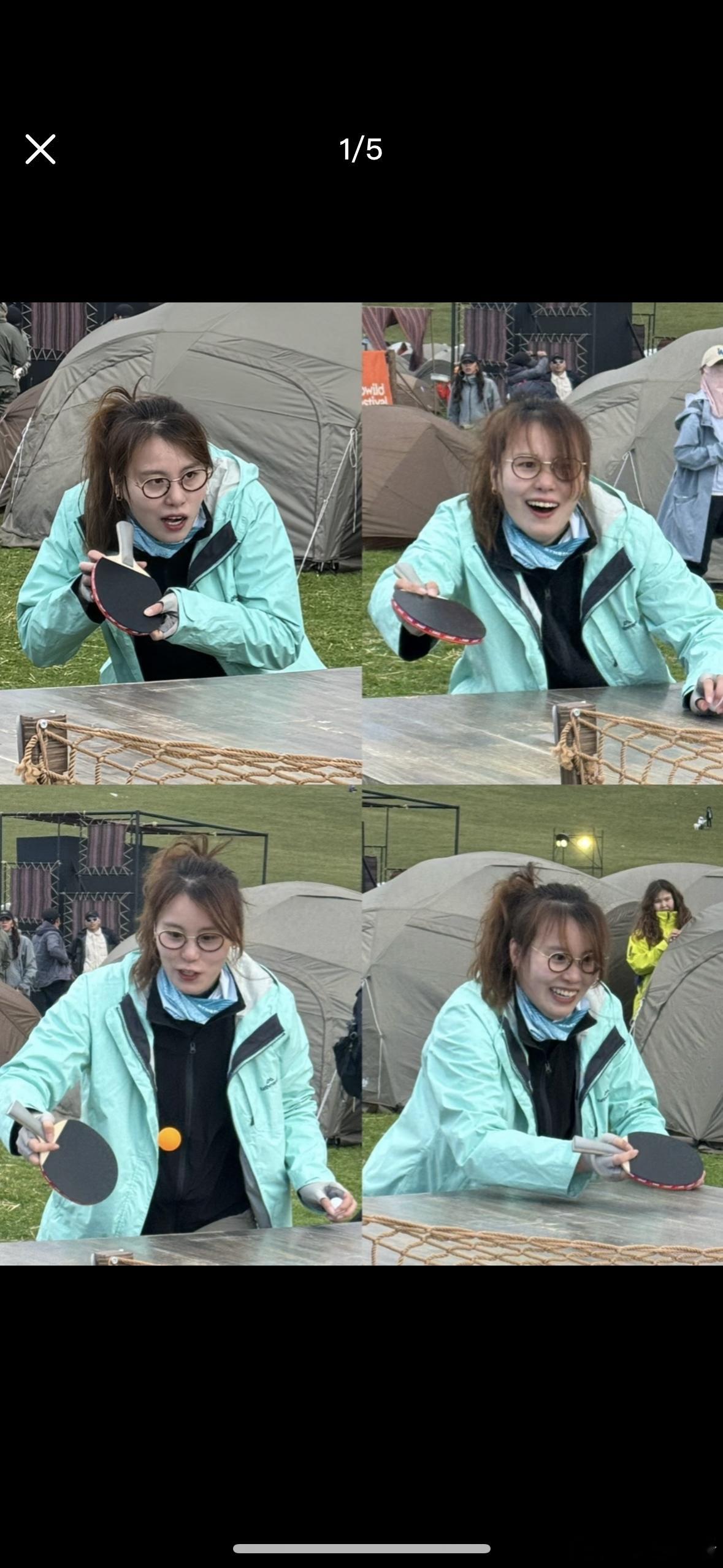 傅园慧陈梦同框打乒乓球是谁的DNA动了？真是一场梦幻的联动，活久见啊[期待] ​