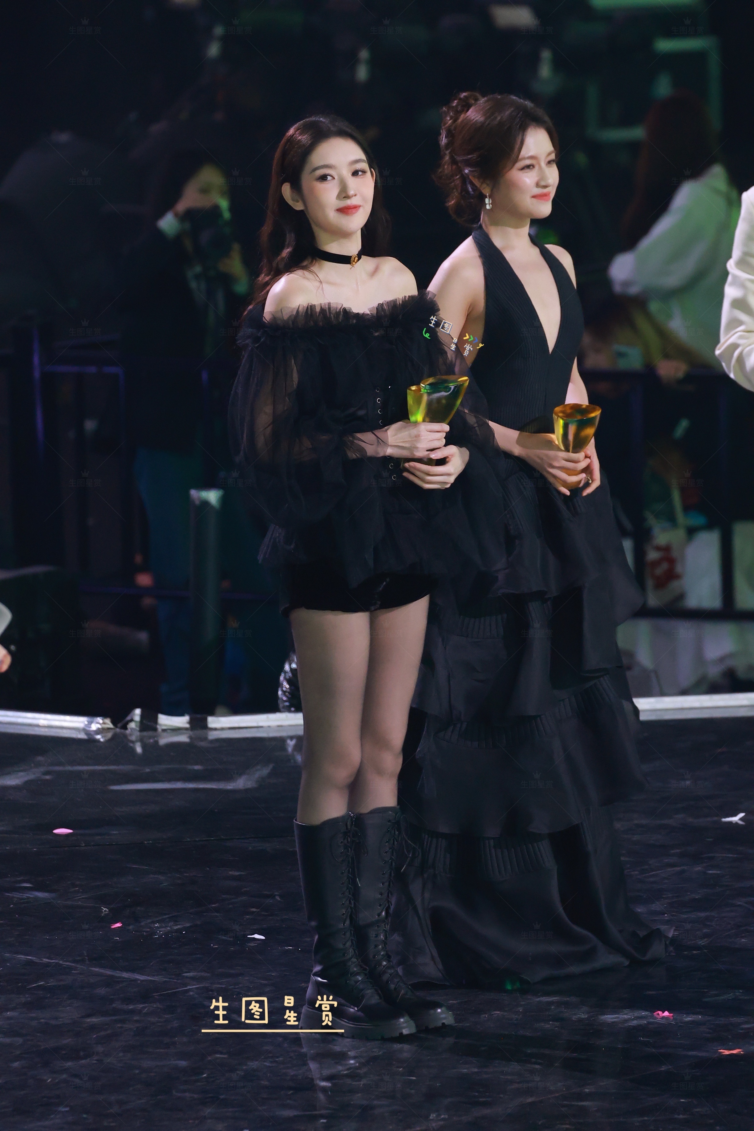 王玉雯星光大赏内场舞台造型生图合集📷 