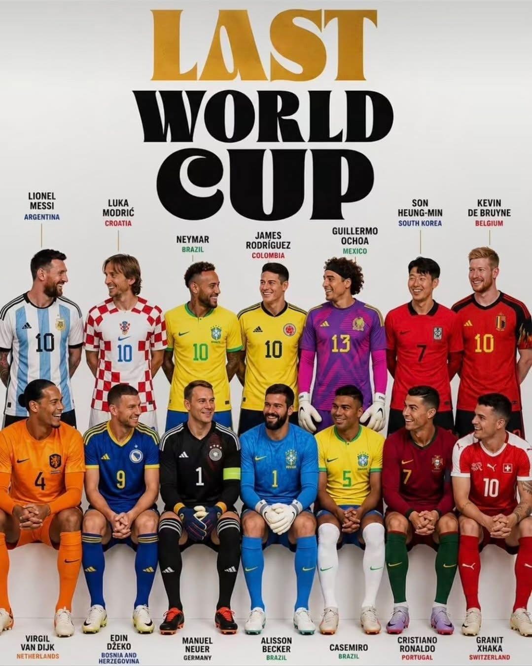 今屆世界盃嘅最後一舞💃美斯🇦🇷摩特歷🇭🇷尼瑪🇧🇷咸美斯洛迪古斯🇨