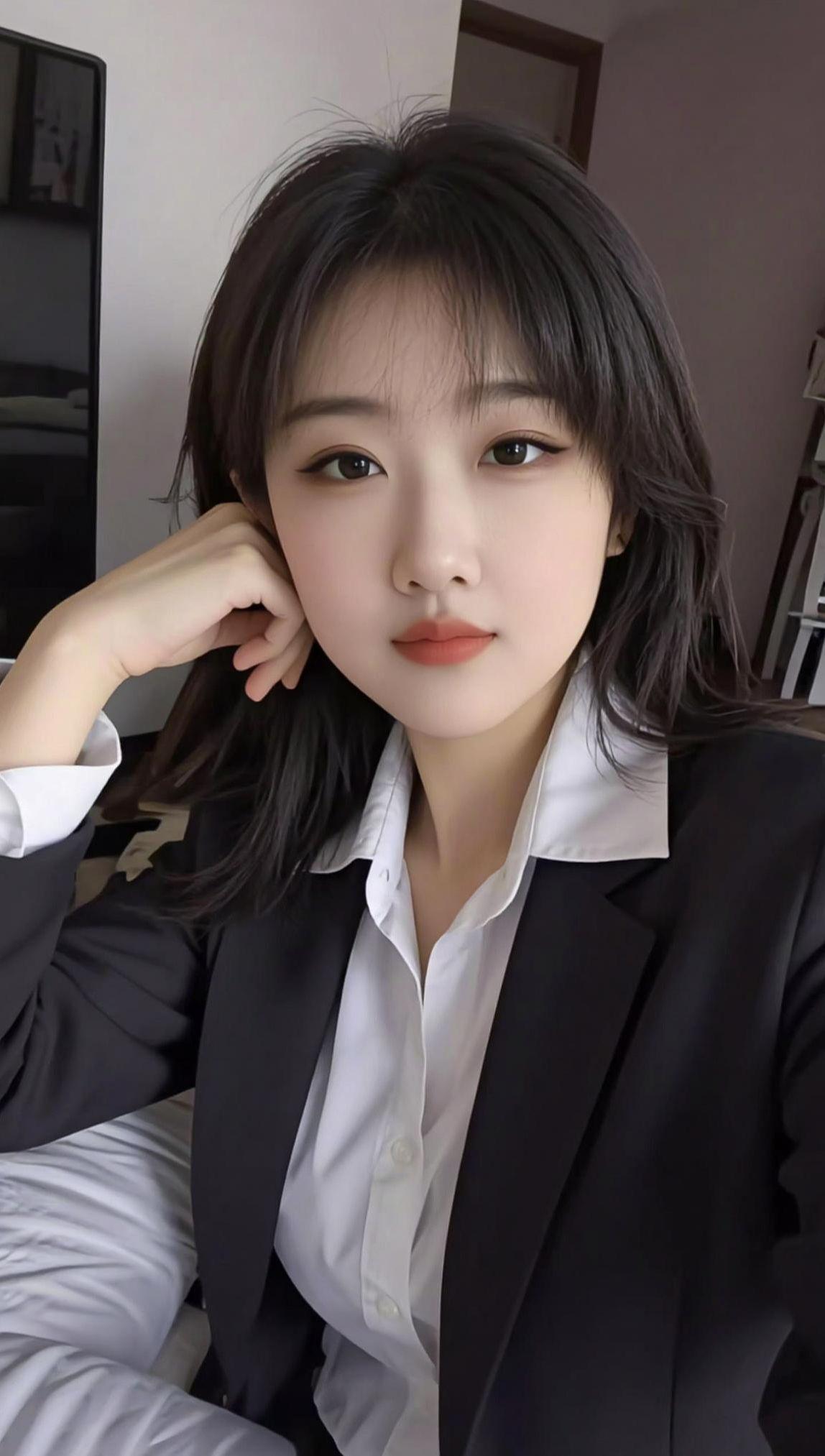 AI通勤风自拍 抖音ai创作