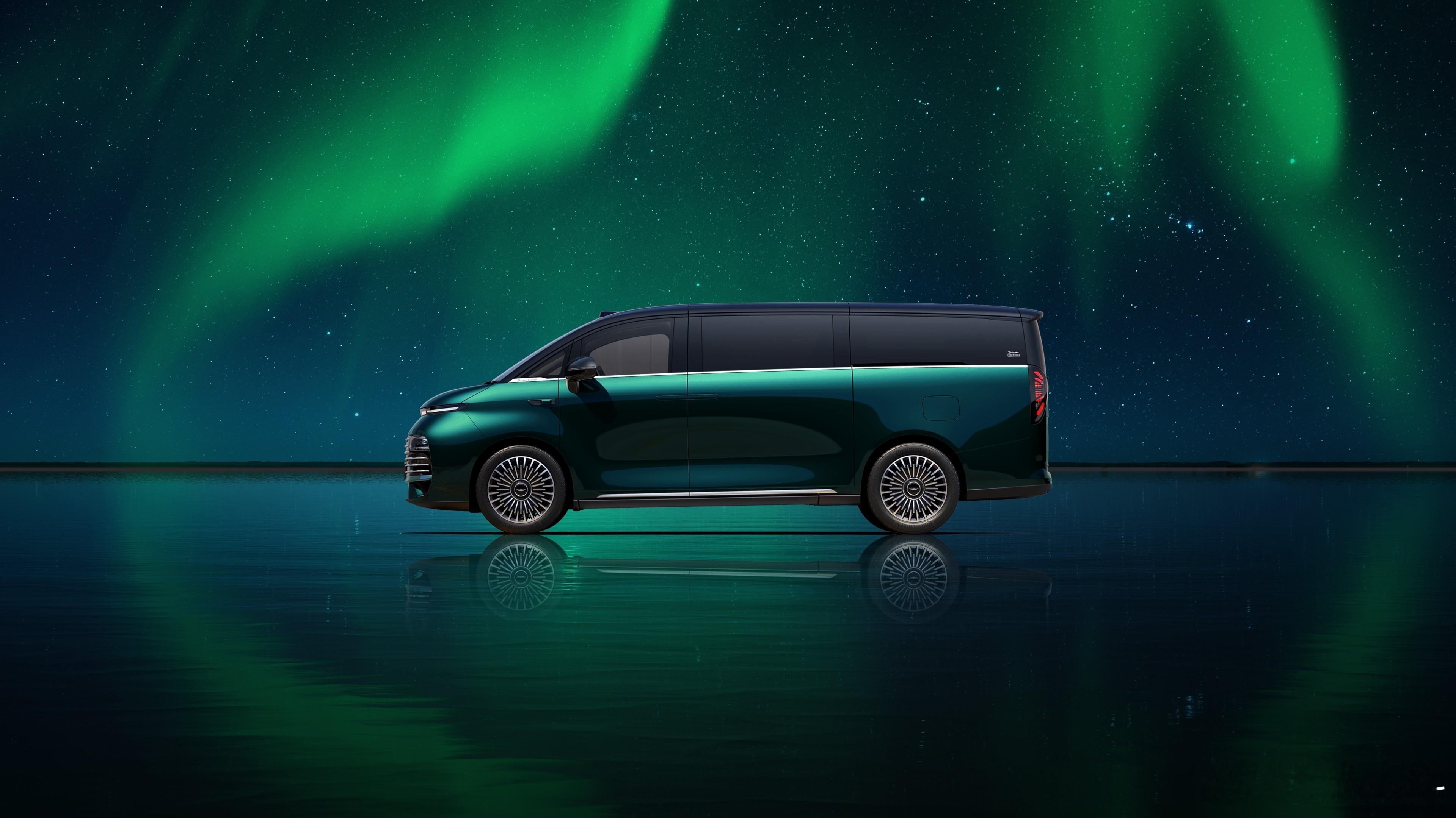 吉利银河V900外观5款配色①星瀚银 图1②深空蓝 图2③月曜白 图3④曜夜黑 