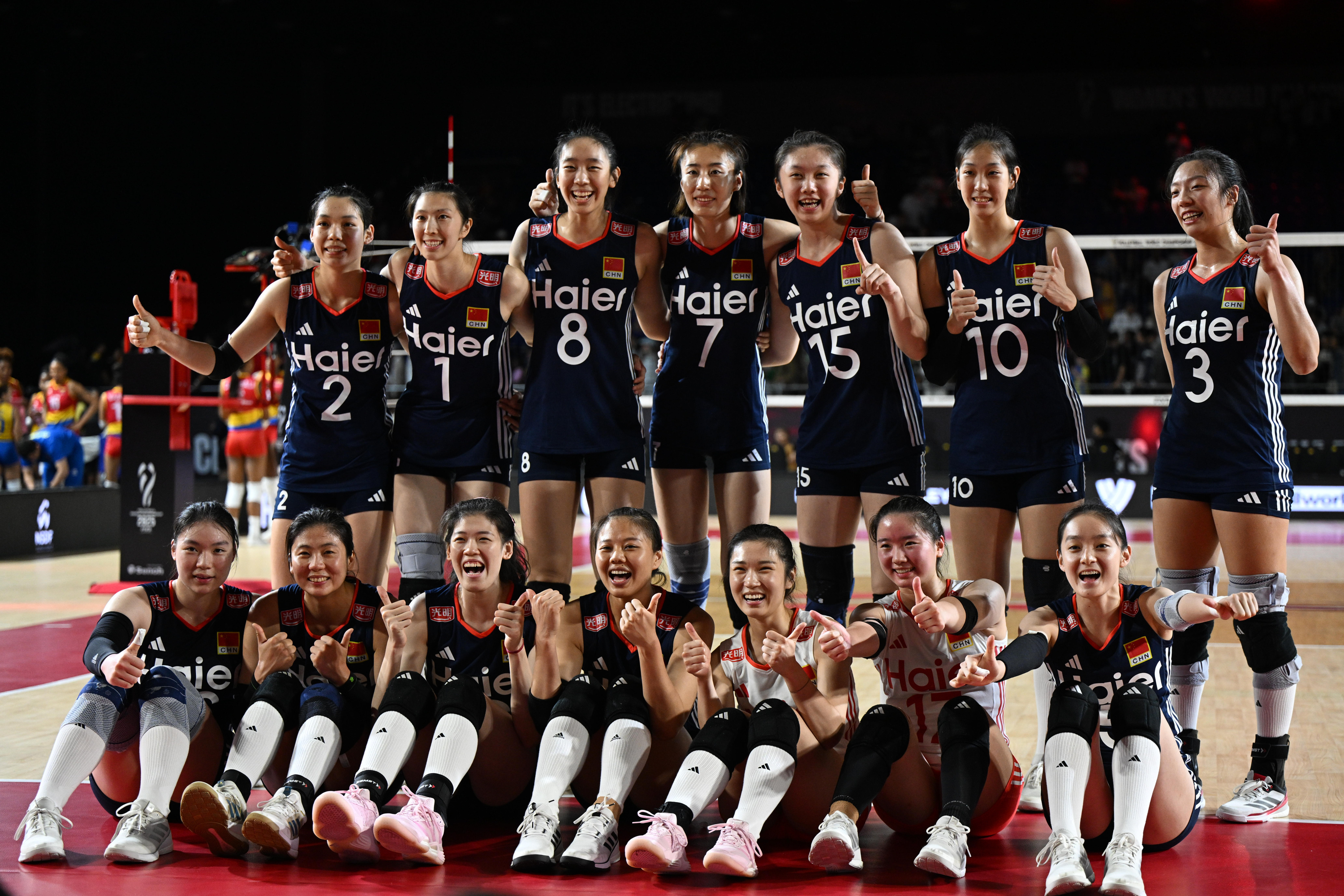 中国女排世锦赛第二场，面对实力平平的哥伦比亚女排，又是3-1获胜，世界排名再次怒
