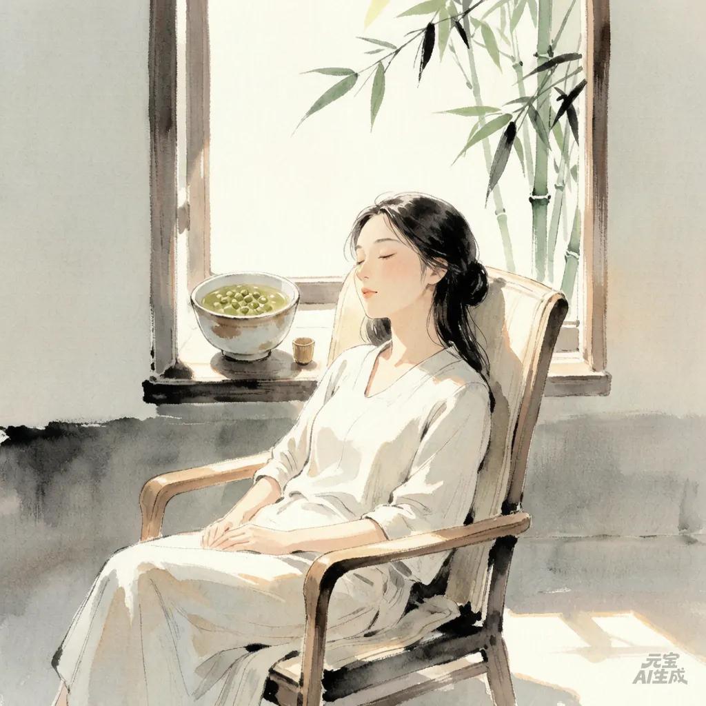 夏日养生，重在“养心”与“清补”。

老话说“夏气与心气相通”，夏天人体阳气外浮