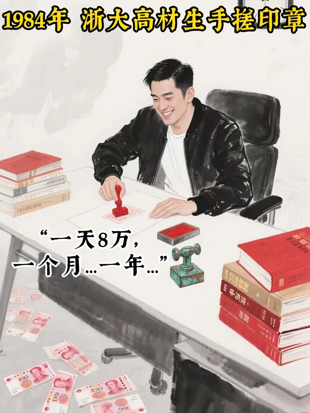 一路发明一路减刑，传奇人物—李洪涛。