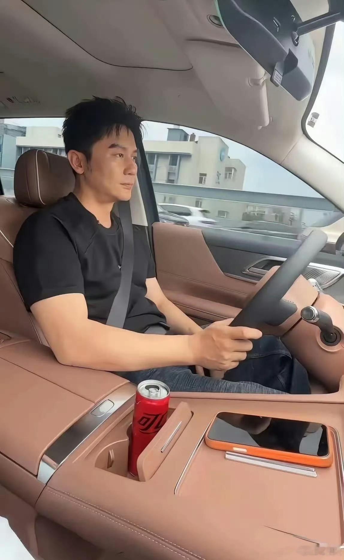 李晨开的是什么车啊！看上去内饰非常豪华 