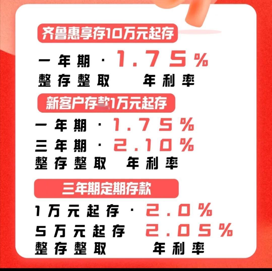 
现在银行的存款利率越来越低了
之前一年一万利率还是2.1
现在10万存三年才2