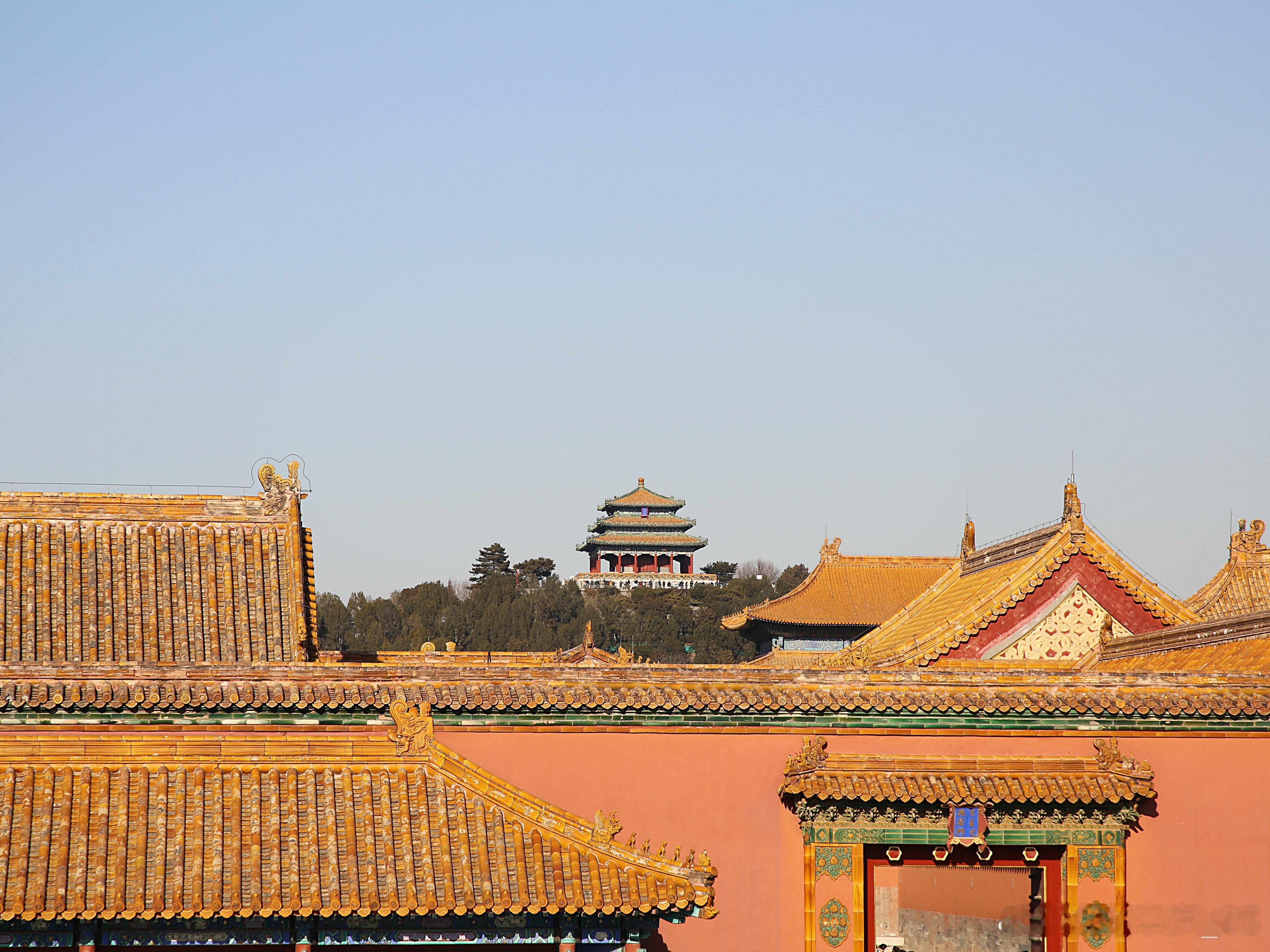 我的2026 红墙依旧 檐角如初已经很久没有登上制高点了 