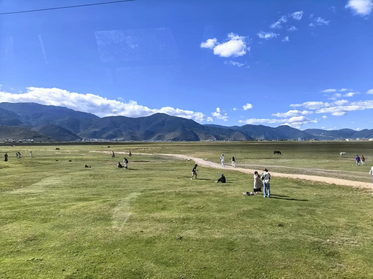 游云南香格里拉（七）
香格里拉的纳帕海真的很大、很辽阔！香格里拉纳帕海是一个由草