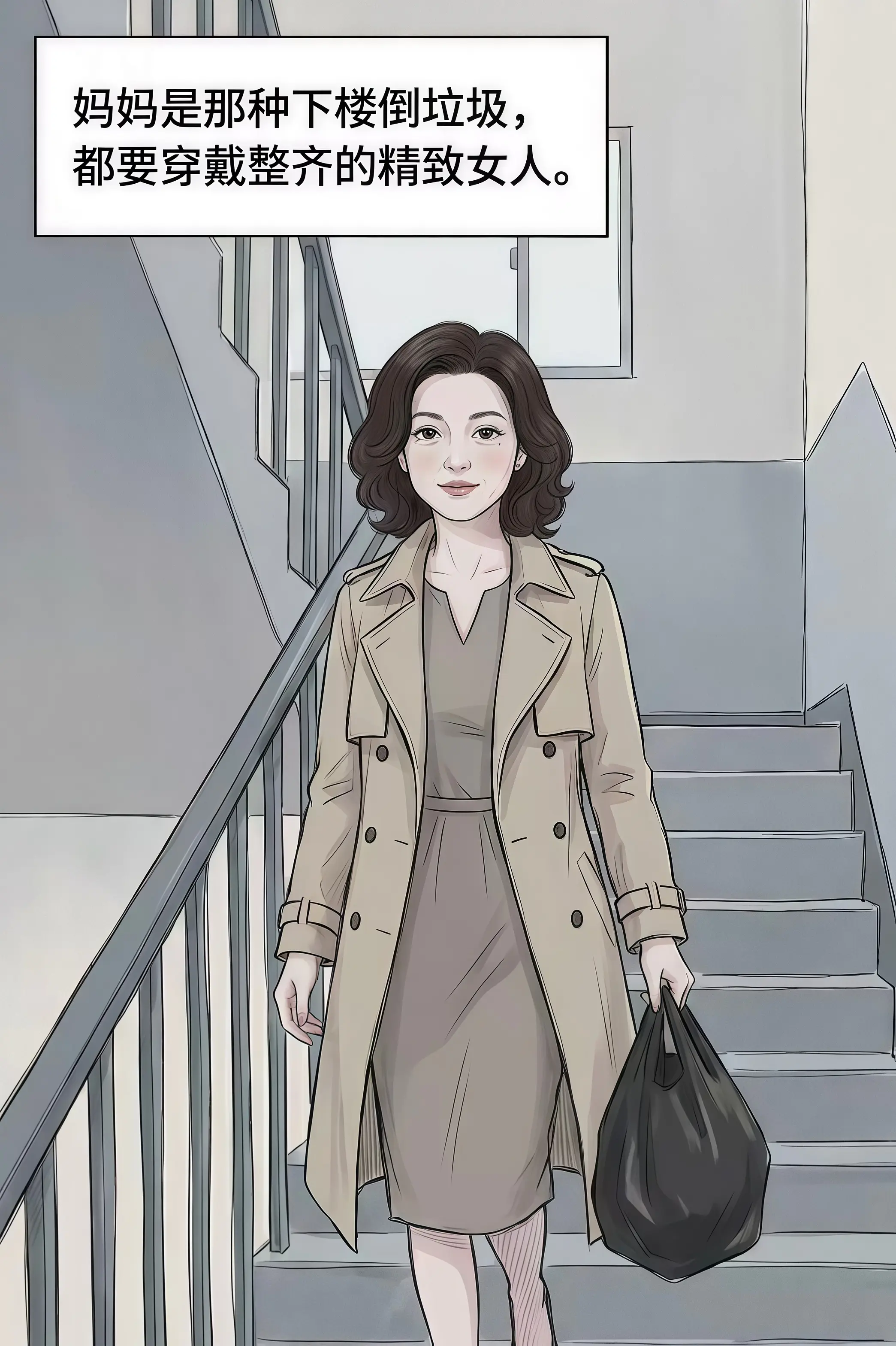 她用一场离开，告诉我一辈子太长了。