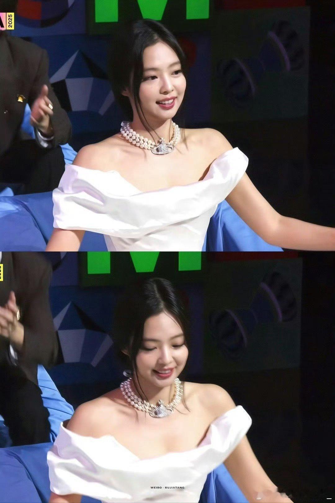 Jennie 妈妈好美特别特别适合戴一些贵饰 