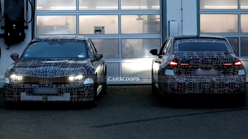 宝马下一代 3 系及纯电动 i3 车型的最新测试谍照公布了。就图片来看，两辆车的
