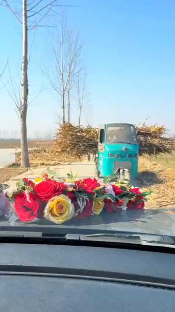 婚车不走回头路，大哥是个讲究人。