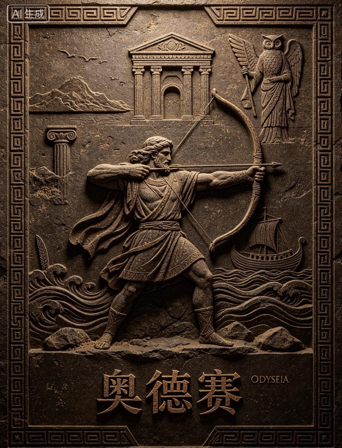《奥德赛》观影有感
欧美国家的古代史，都是起源于古希腊的神话故事。因此，了解古希