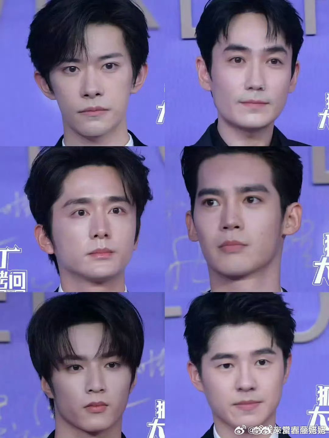 百花男星怼脸合集---易烊千玺、朱一龙、张新成、于适、刘耀文、刘昊然 