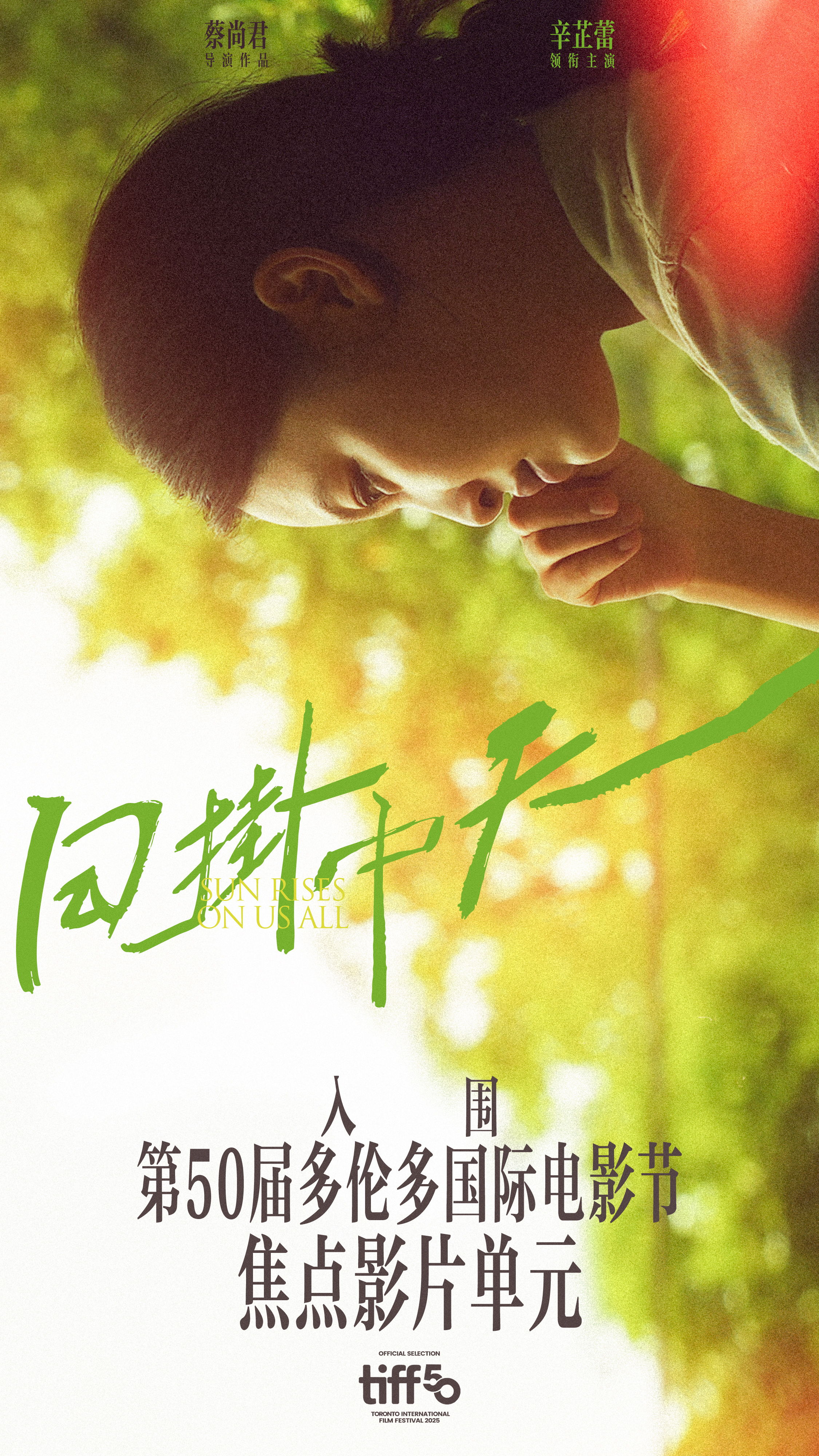 才发现《日掛中天》是完完全全的冲奖班底啊，导演蔡尚君拿过威尼斯，摄影金炫锡是《诗