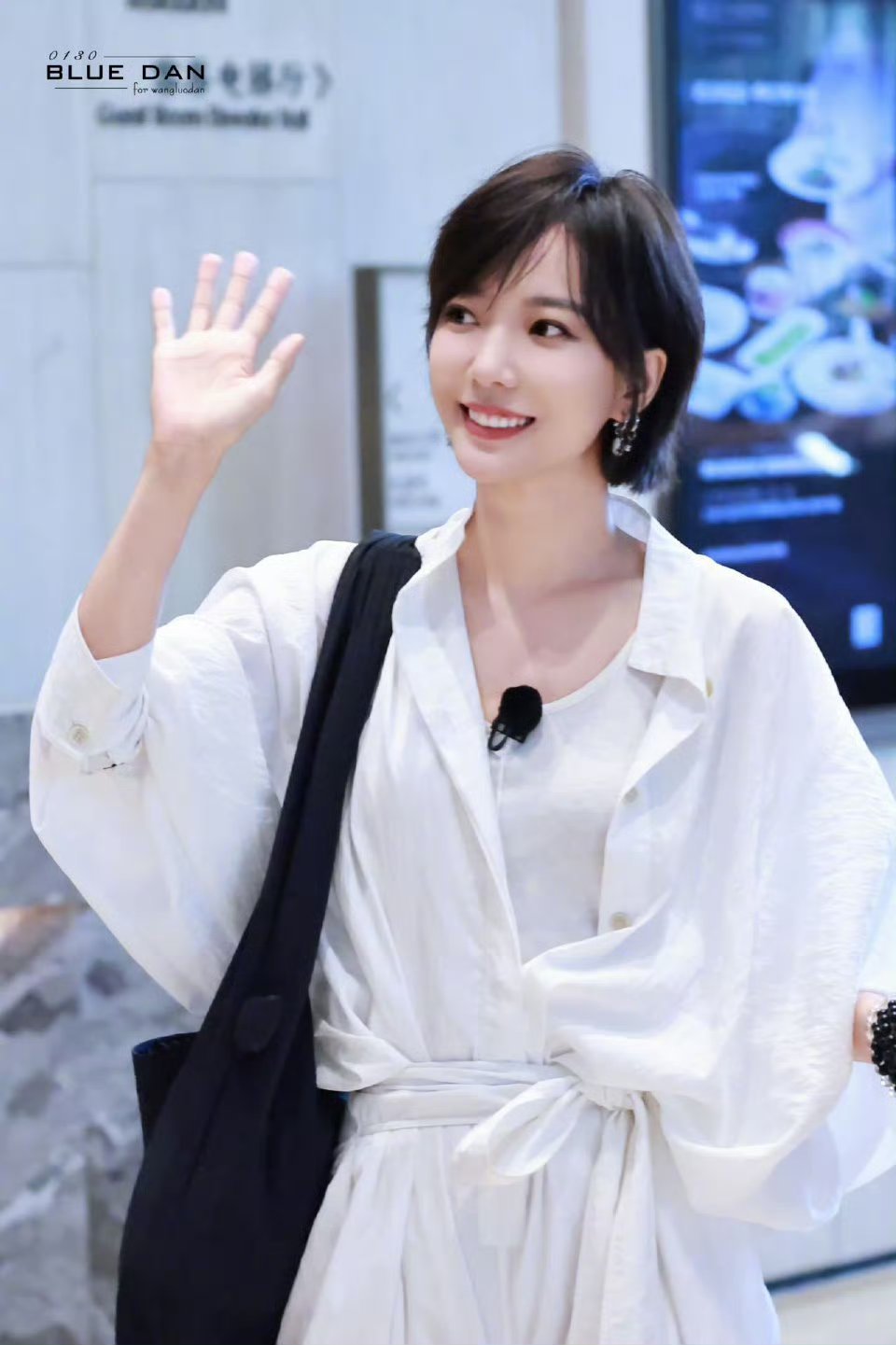 王珞丹短发 浪姐6王珞丹短发造型太绝！长发是温柔御姐，短发秒变元气少年感，一身纯