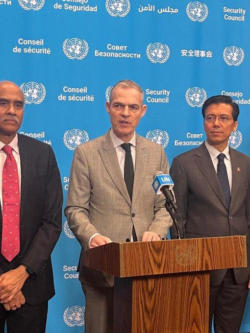 3月11日，包括法国、德国、英国、印度在内的约30个国家发了一份联合声明，说的是