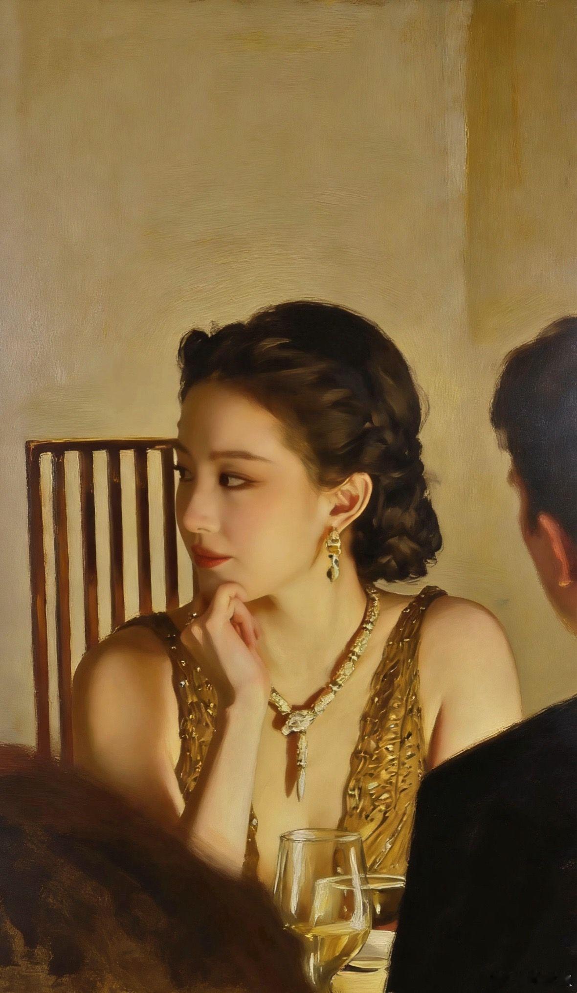 以为我跟别人交谈时长这样…… 