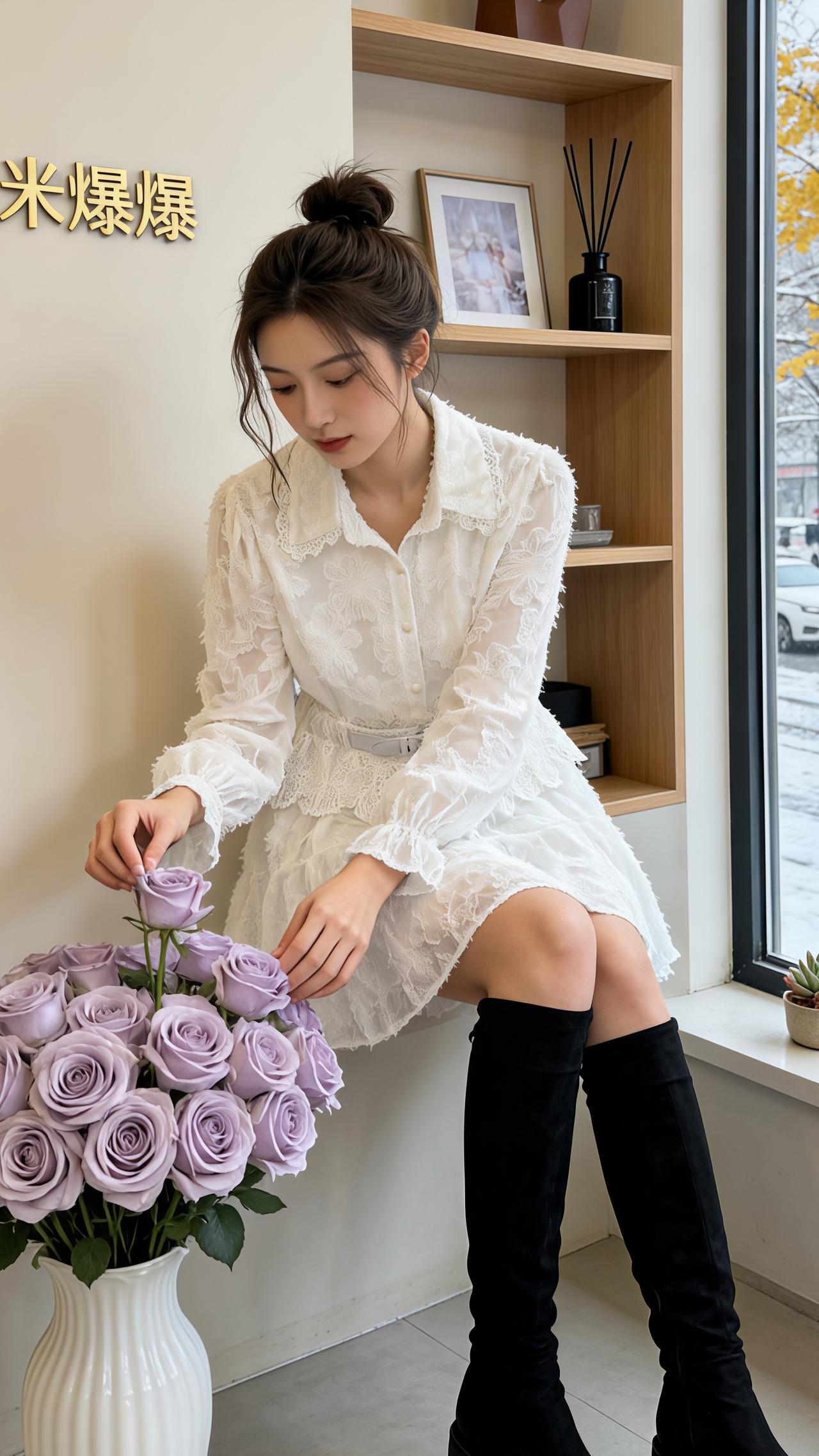 穿搭 连衣裙穿搭 减龄穿搭 冬季穿搭 新年穿搭