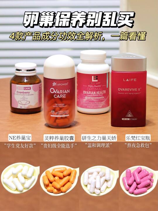 4款暖巢丸PK！谁才是女性调理的真王者？