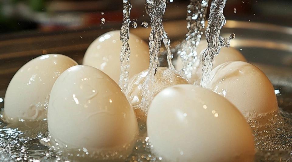 建议千万不要水洗鸡蛋不要被标题误导，他说的是刚买回来放冰箱之前洗了是不行的，从冰