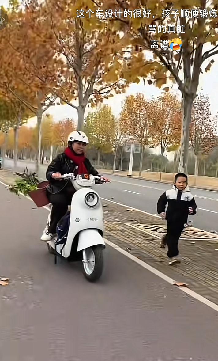 电动自行车以后就是小朋友的噩梦了，犹如80后二八大杠自行车噩梦
   电动自行车