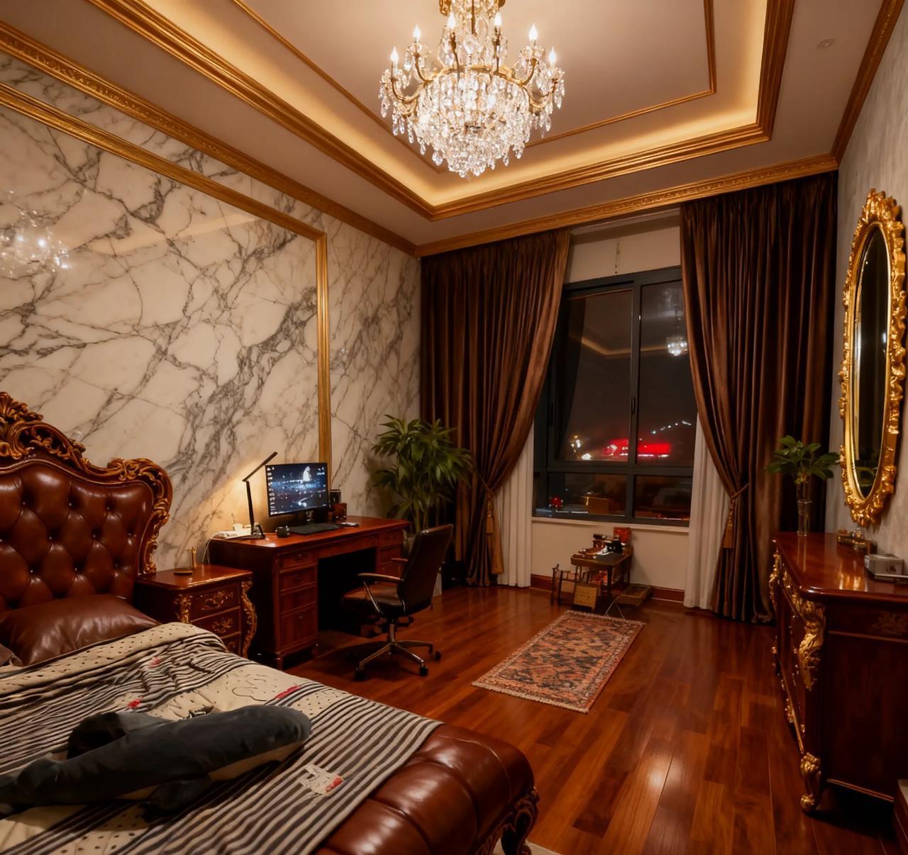 婚房装修好了，家人们帮看看，这装修够档次不？[呲牙]