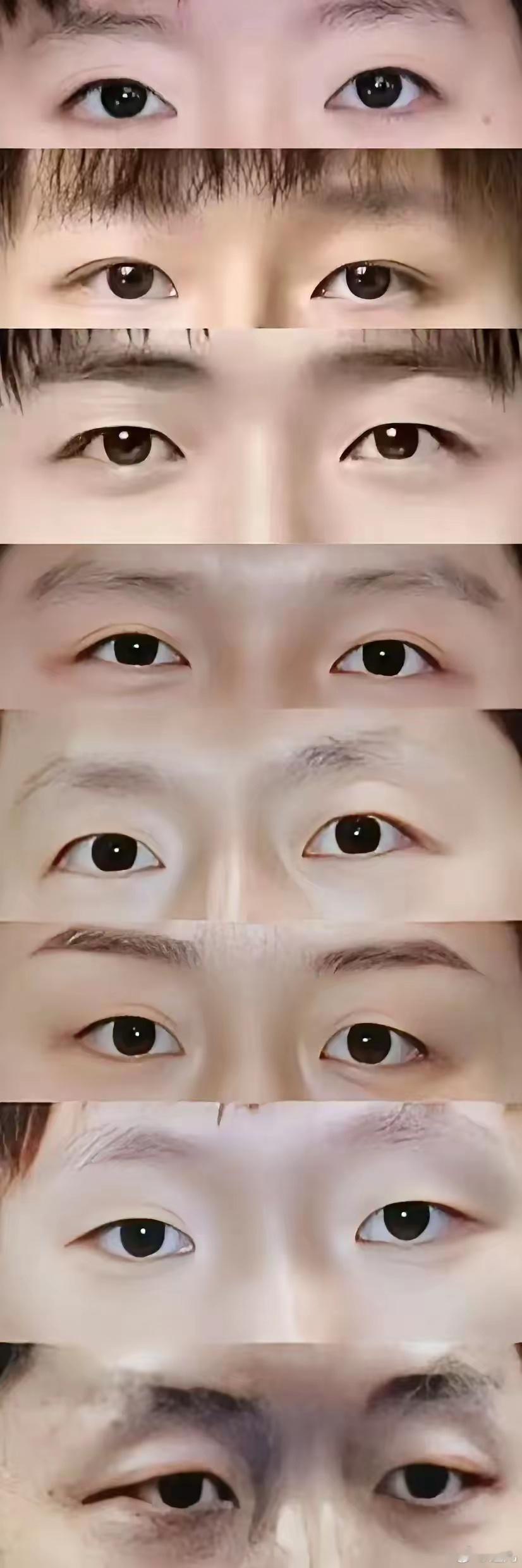 8位国乒名人的眼睛，认出一半的属于正常，认出6位的是真爱粉，全能认出的是天才粉。