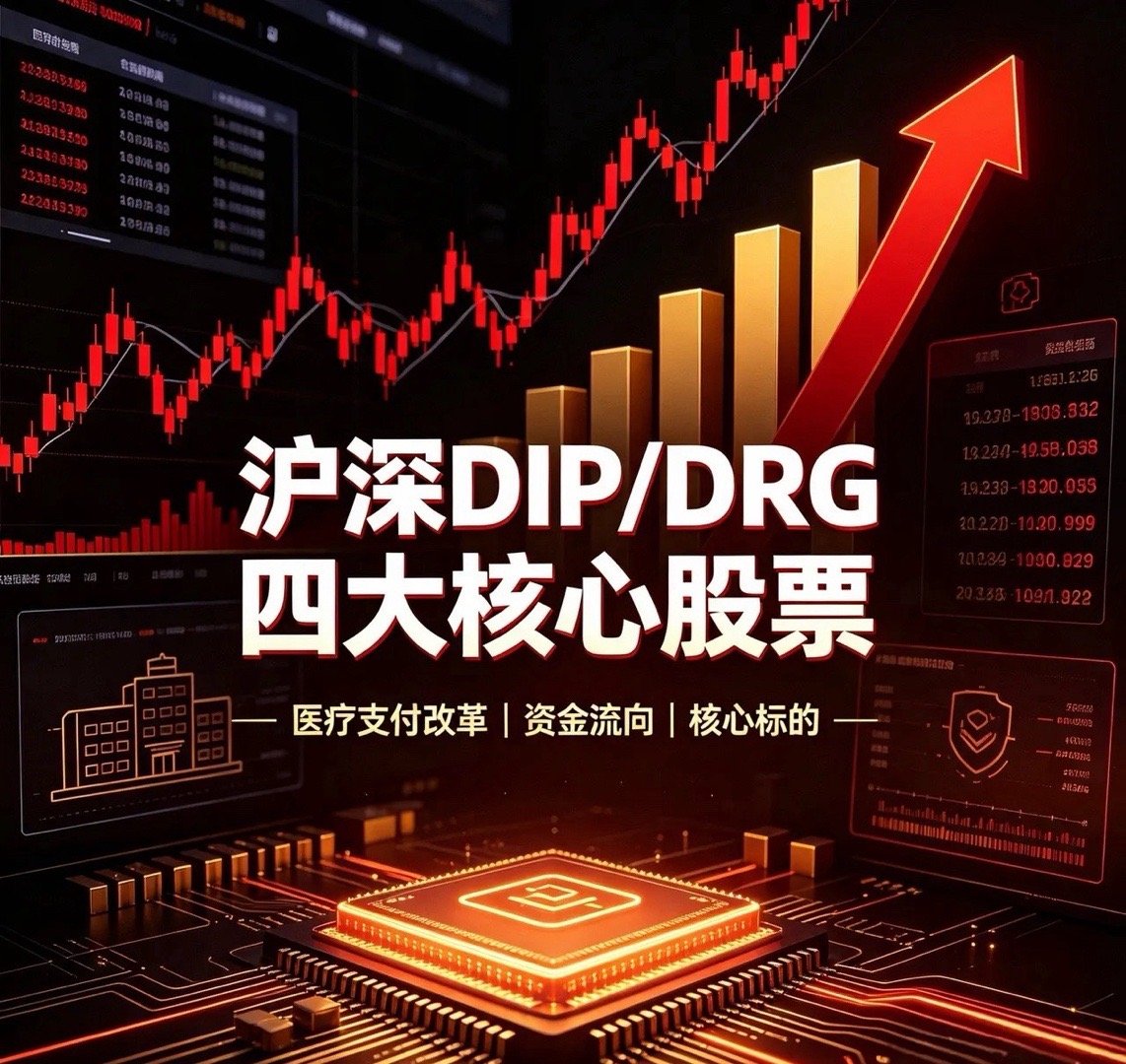 沪深DIP/DRG四大核心股票1. 塞力医疗股价：15.89元核心技术：SPD+