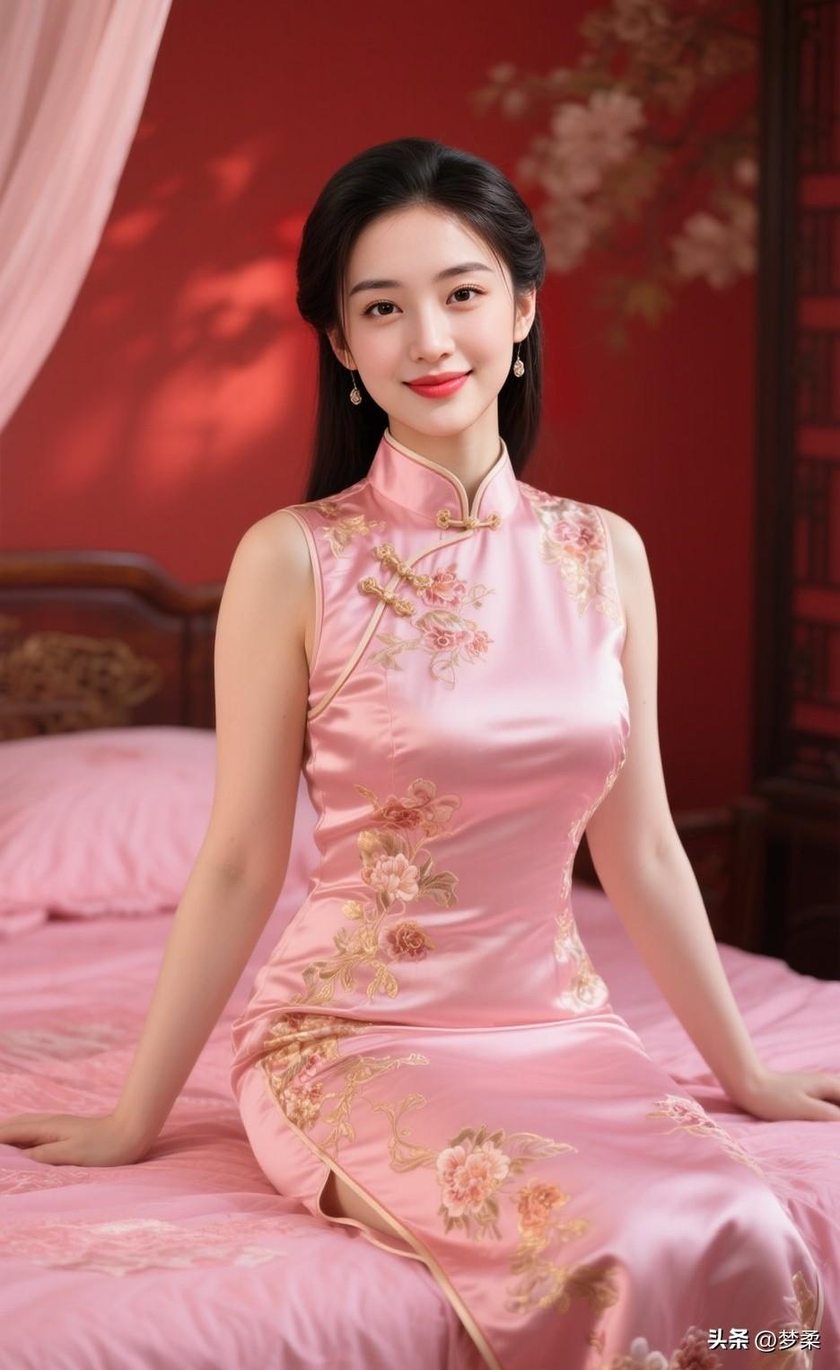 女性旗袍如何搭配好看?