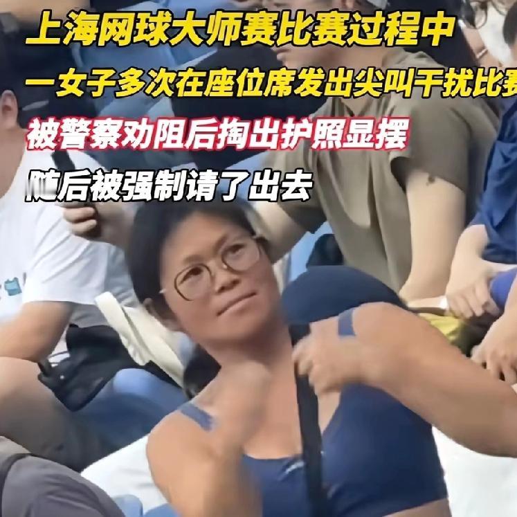 上海网球大师赛出了个瑞典籍的奇葩女！
 
真搞不懂，有些拿了外籍或出国定居的人，