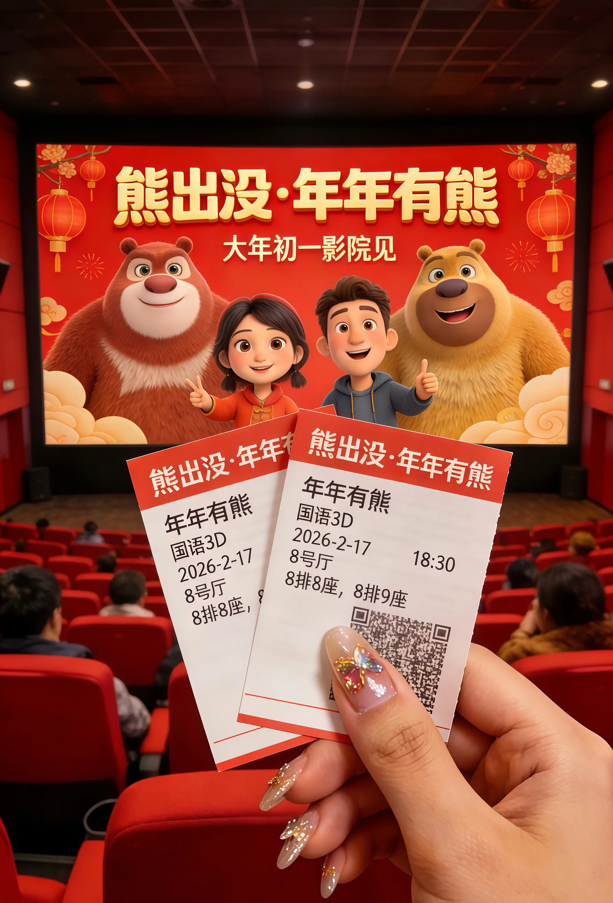年年有熊电影票