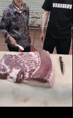 这肉拿回去炼油可以