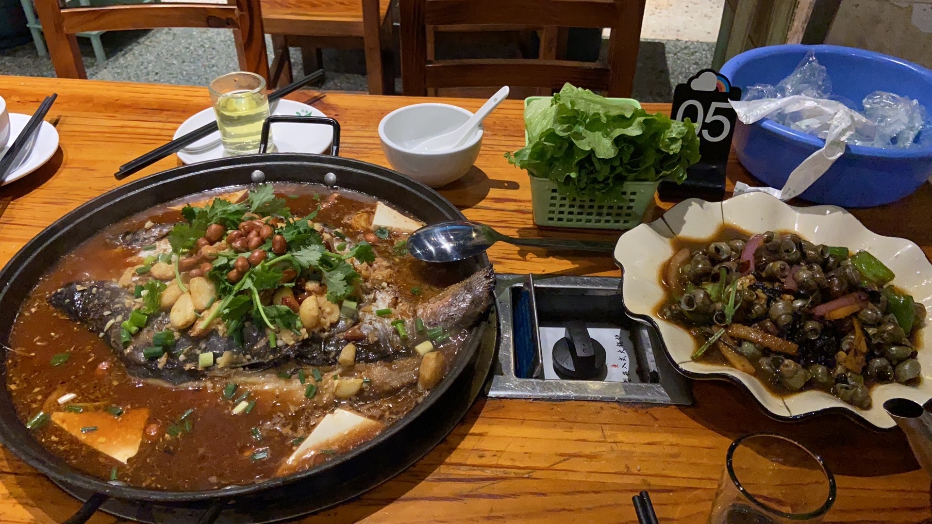 生活手记  宵夜来吃烤鱼
