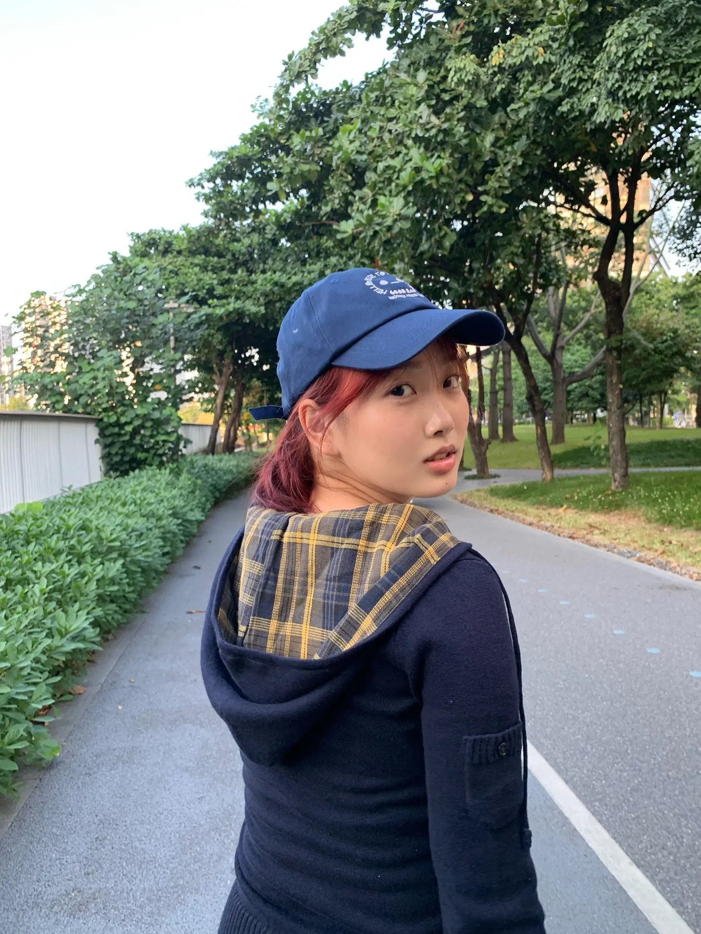 有点运动风 其实我不想体测。
