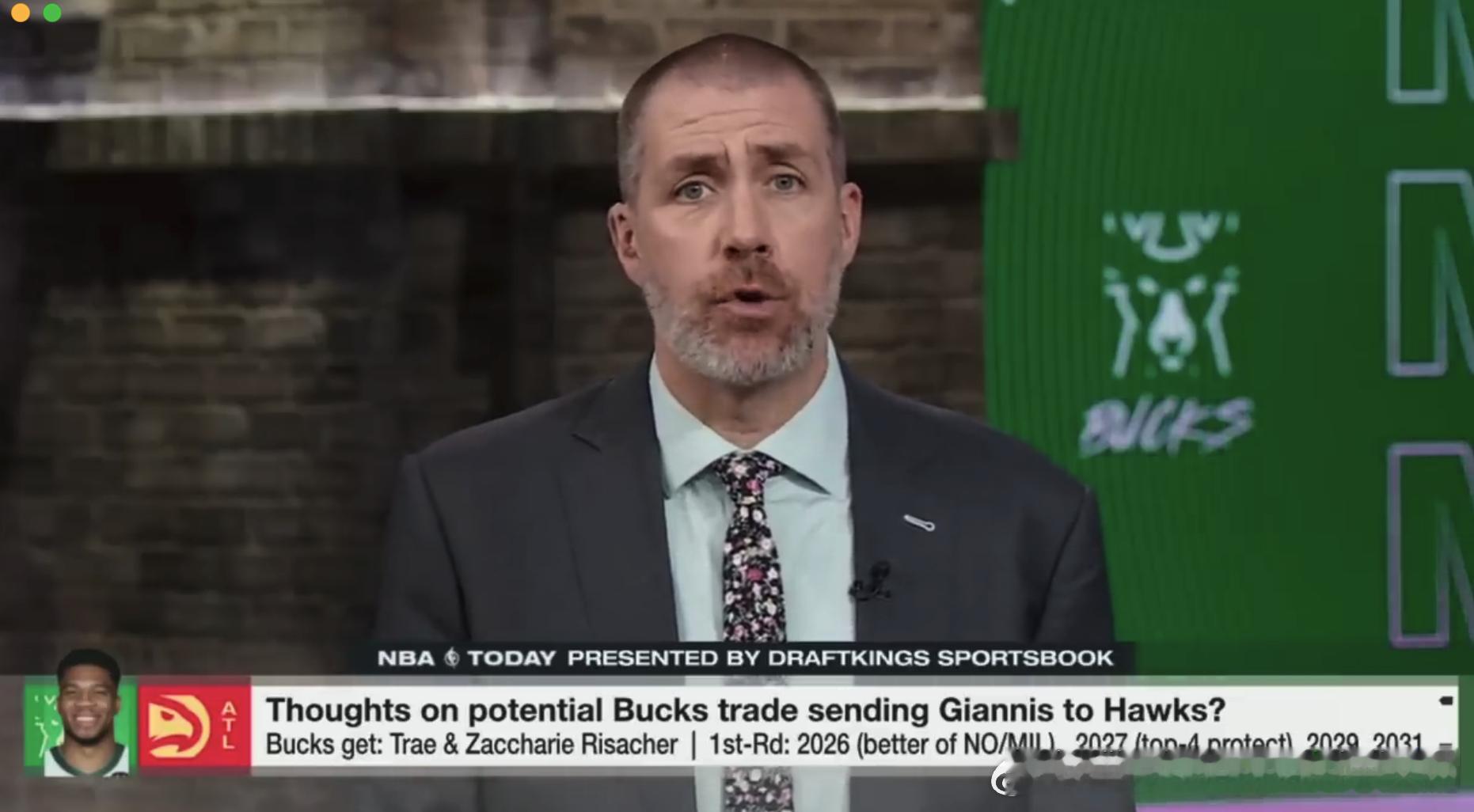 【内部消息确认火箭不会参与字母哥交易】Tim macmahon今日在espn直播