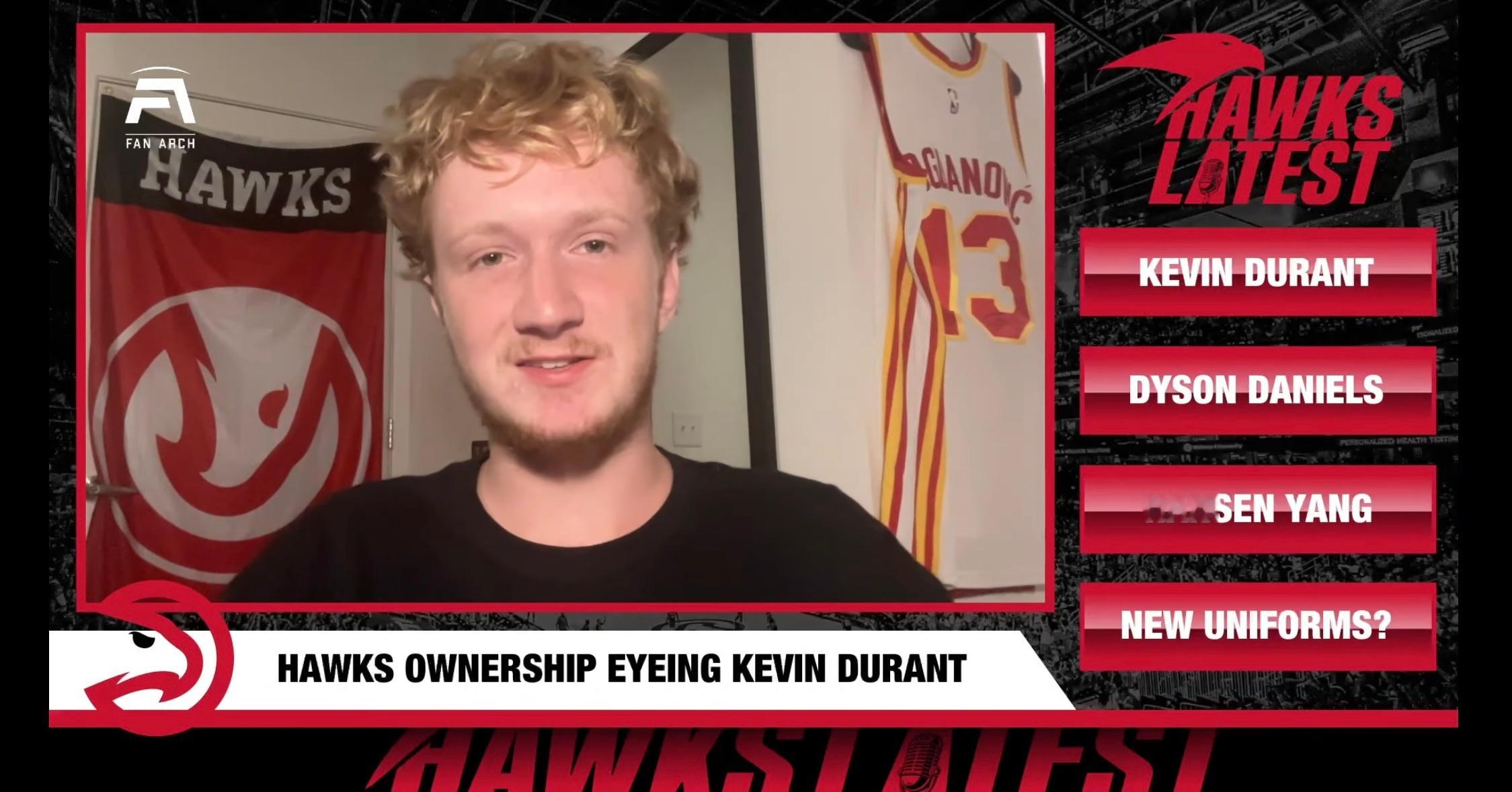 海外老鹰节目Hawks Latest 本周主题：Kevin Durant（交易流