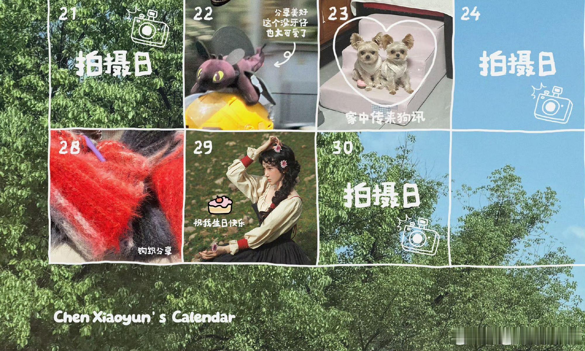 陈小云 浅尝一下电子手账陈小云做的电子手账好精致 谁懂啊！陈小云的电子手帐也太治