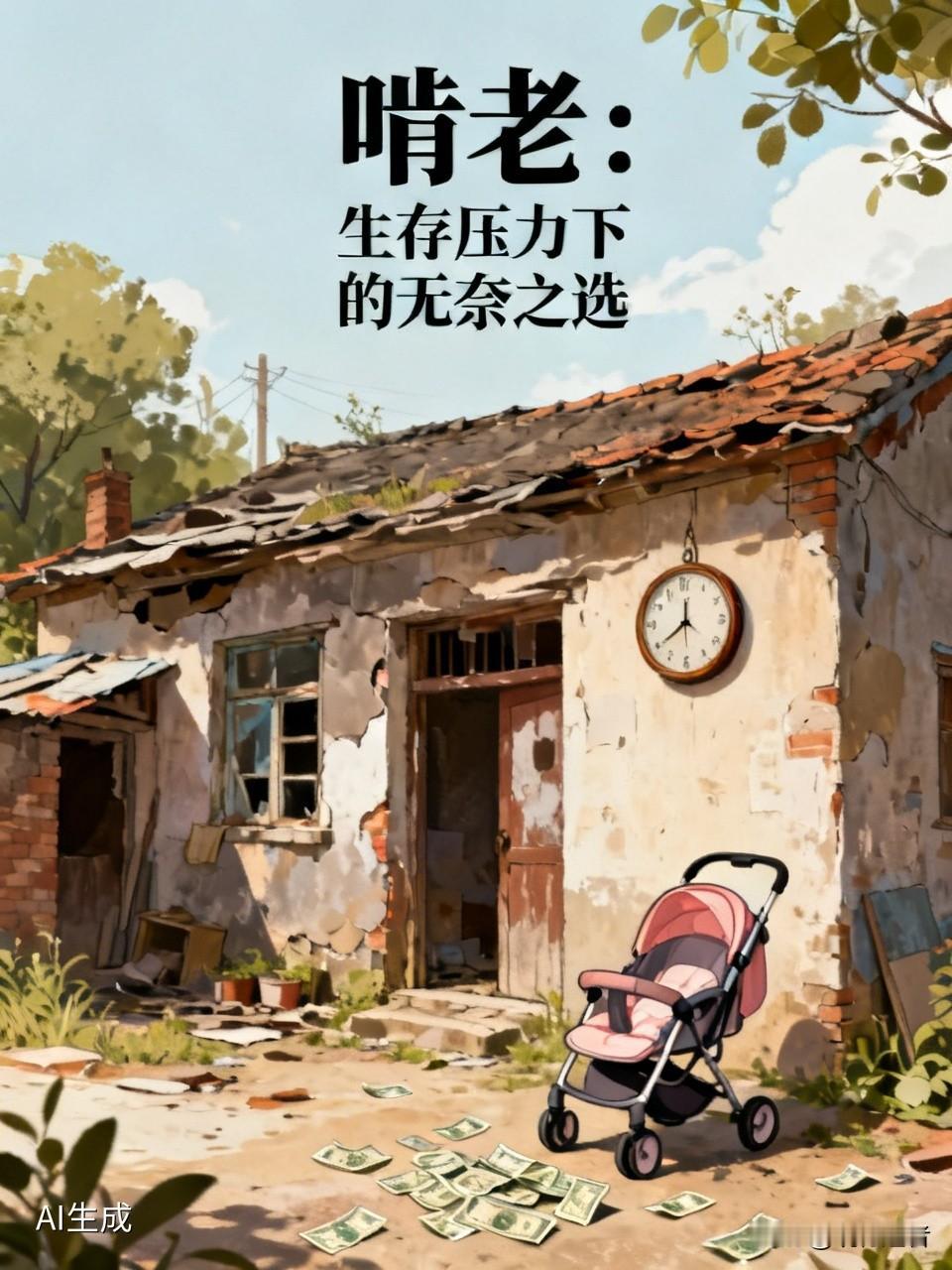 啃老多简单，我承认自己无数次想就这样吧！可惜我还是有着强大的道德感，为什么就不能