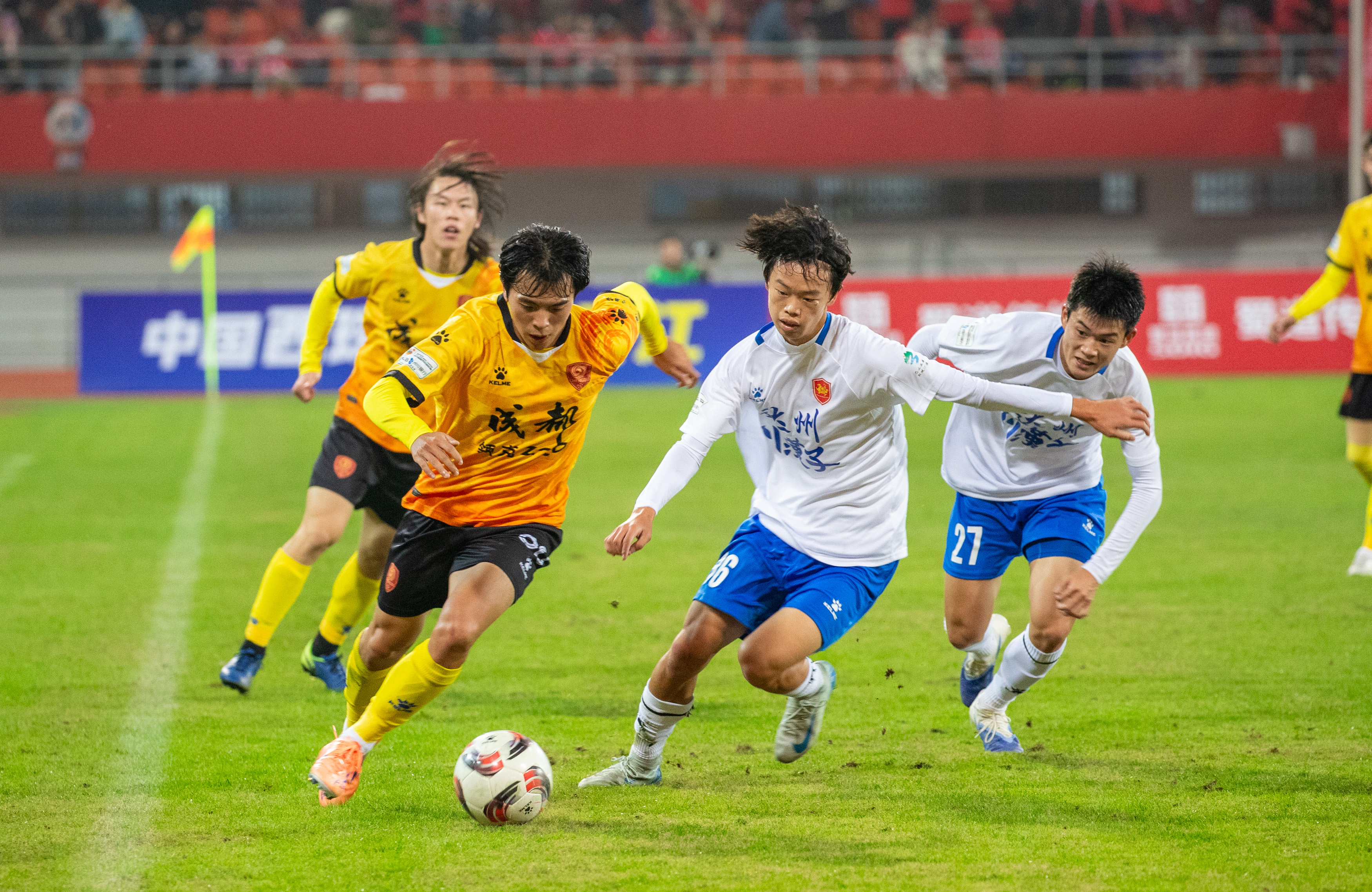 猪啊、羊啊送到哪里去？送到球迷的菜篮子里去！