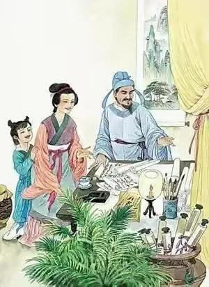 闻官军收河南河北    杜甫

剑外忽传收蓟北，初闻涕泪满衣裳。
却看妻子愁何在