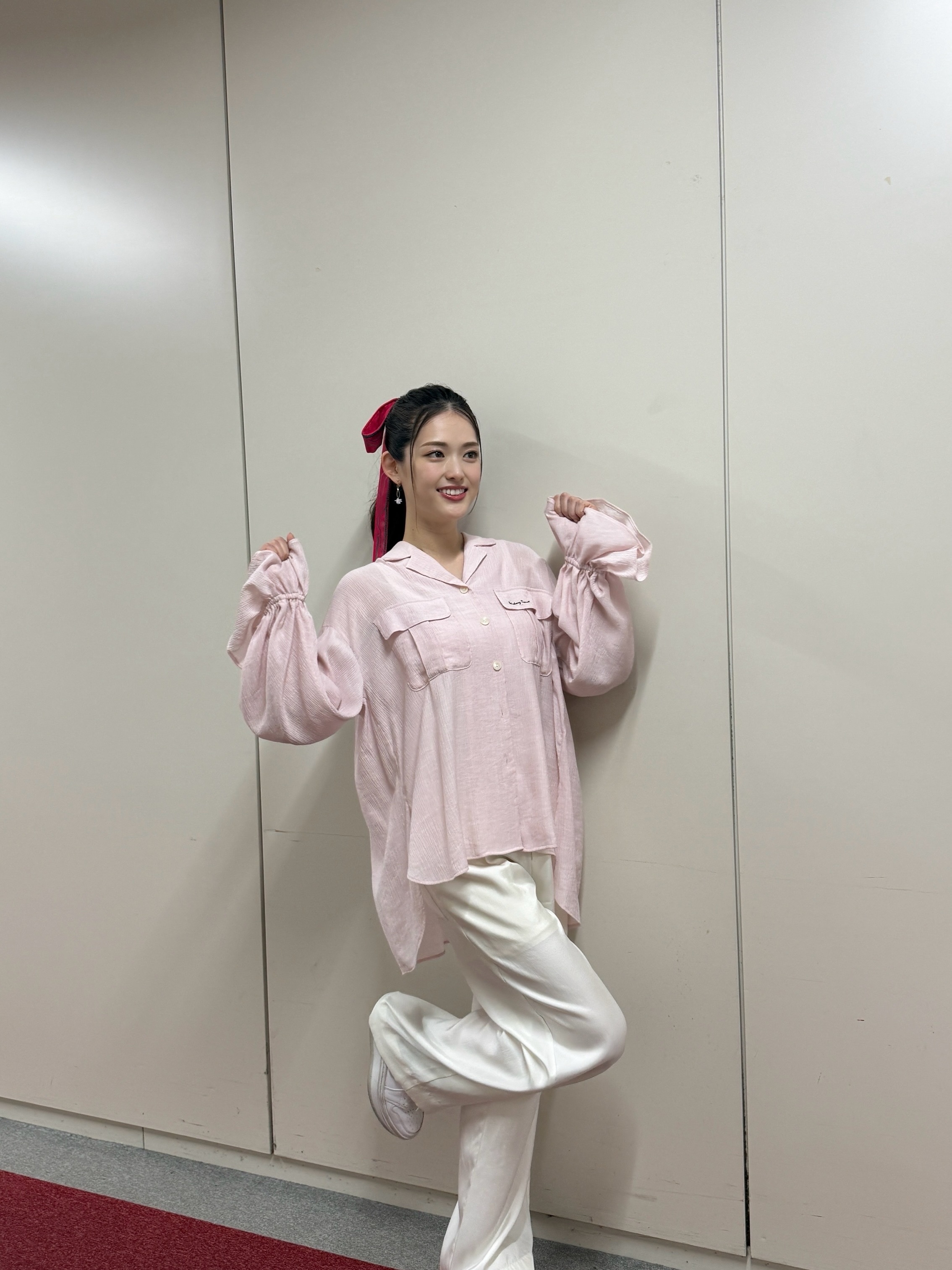 松村沙友理「🍎フジテレビ　真剣遊戯！THEバトルSHOW出演しました！ありがと