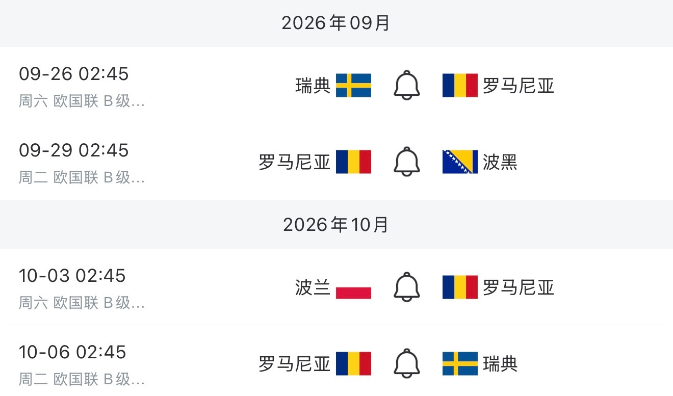 大连英博[超话]中超联赛欧国联 罗马尼亚国家队公布了参加欧国联比赛的最终大名单！