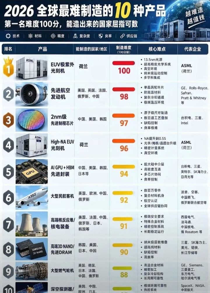 空间站技术也是超级难的，美国和西欧至今无力生产发射空间站核心仓。现在用的国际空间