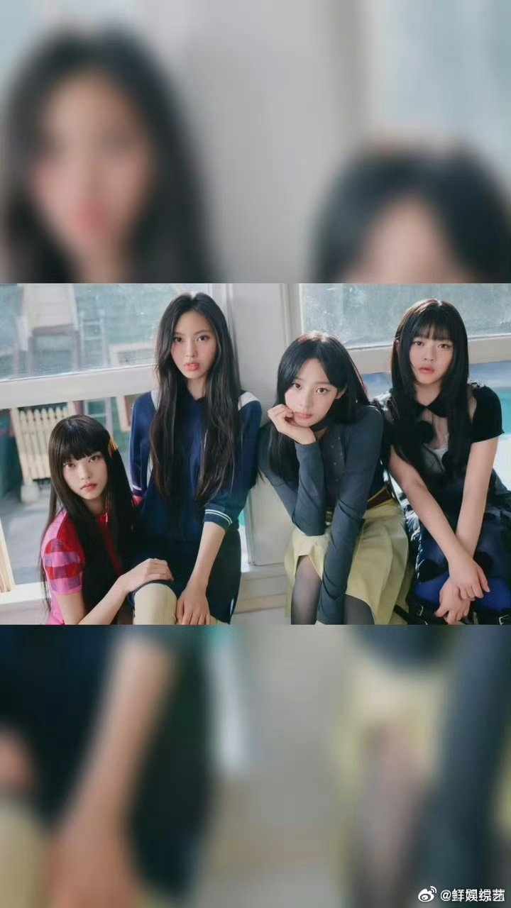 newjeans四人状态独属于NewJeans的清新气质一点没丢，看着治愈又舒心