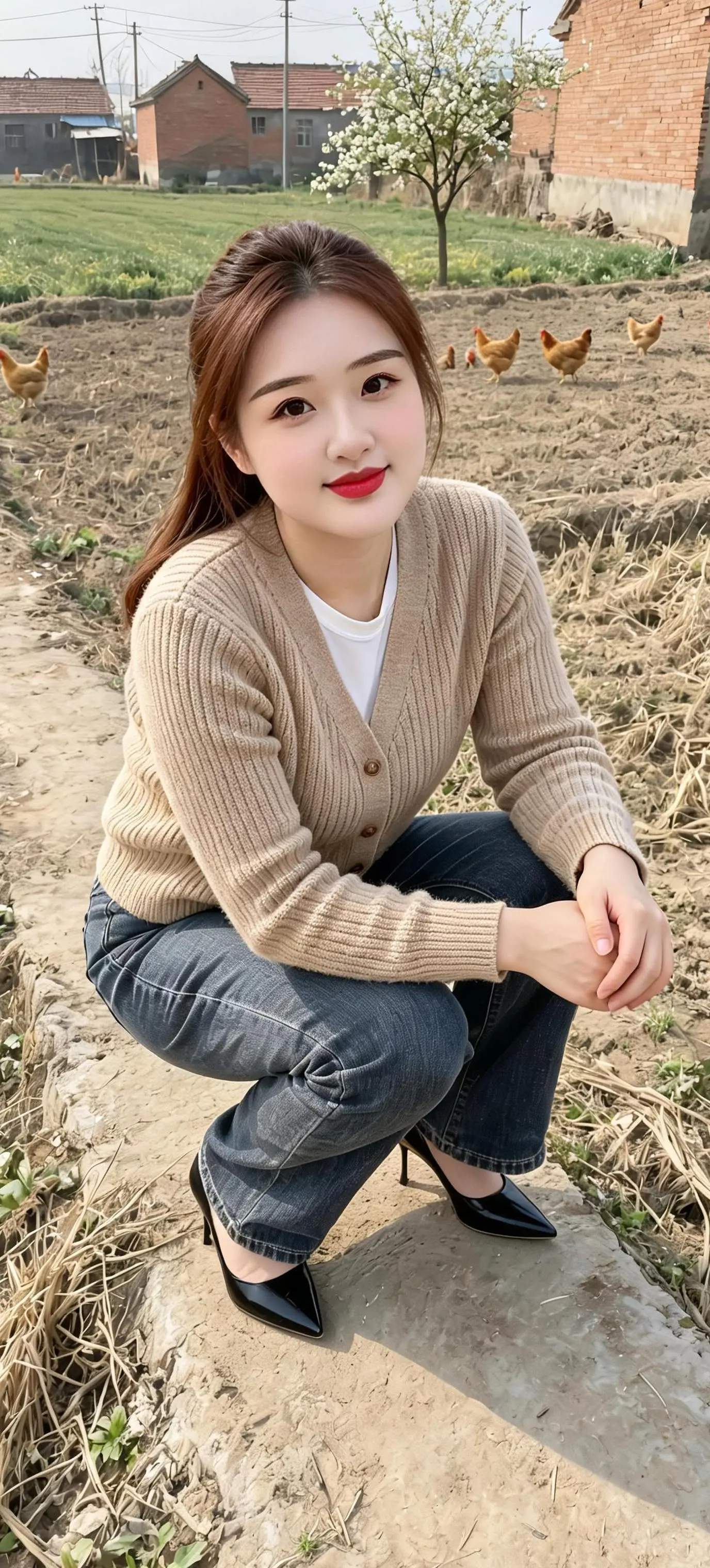 AI田园生活照